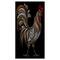 Designart - Vintage rooster - of Farmhouse Animals of Painting Print on Wrapped Canvas